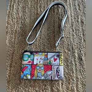 Brighton ‘Glam Girl ‘ crossbody pouch bag NWOT